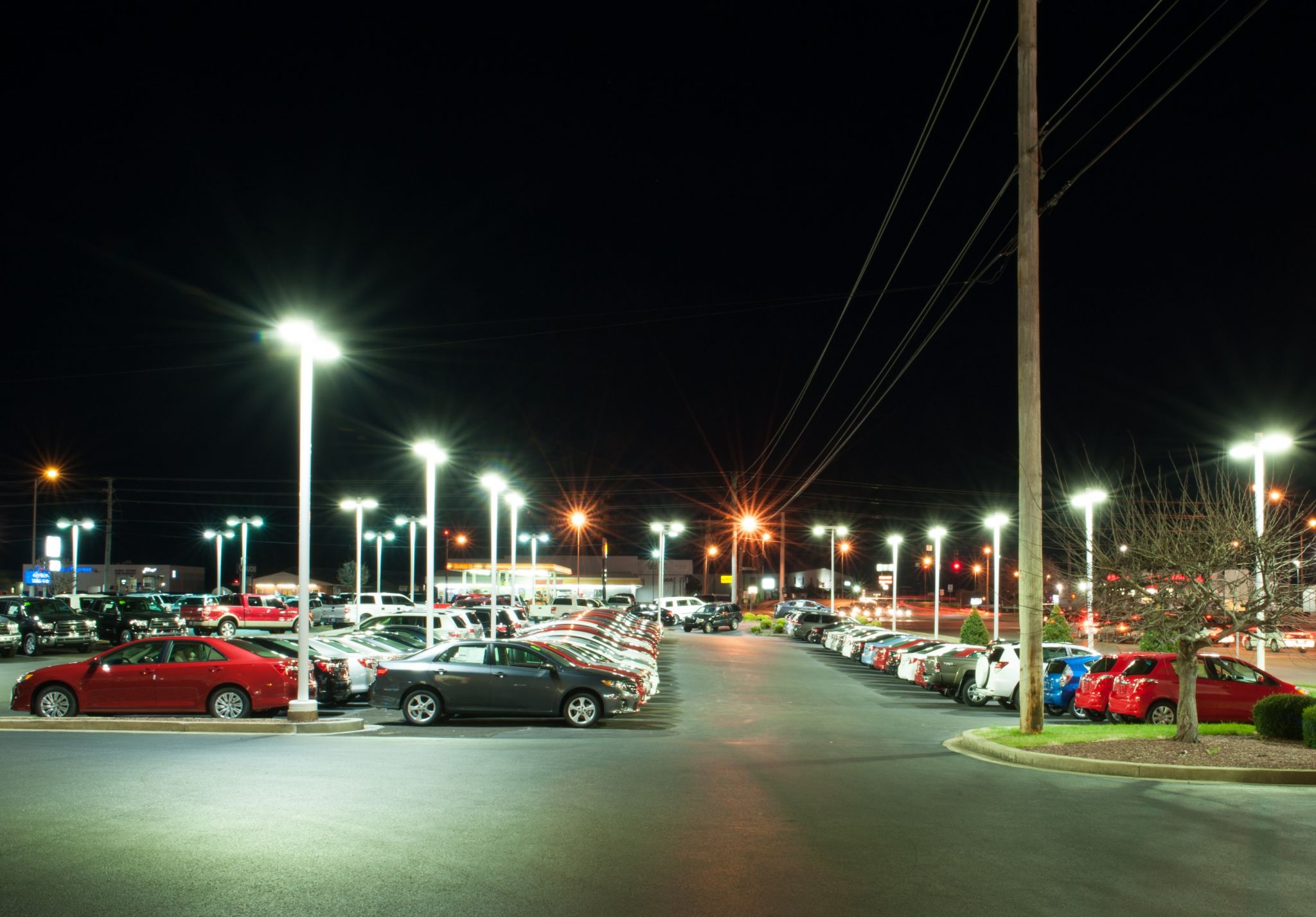 Auto Dealership Lighting